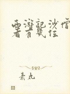 西游记沙僧扮演者有几位