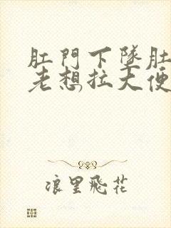 肛门下坠肚子疼老想拉大便怎么回事