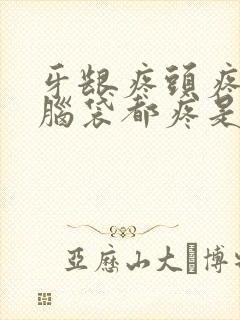 牙龈疼头疼半个脑袋都疼是什么原因