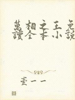 万相之王免费阅读全本小说