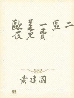 欧美一区二区午夜免费封面