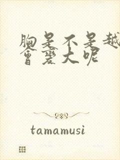 胸是不是越揉就会变大呢