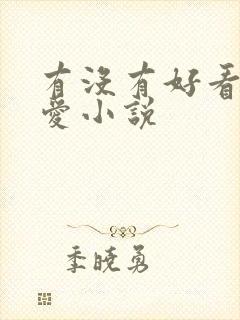 有没有好看的恋爱小说