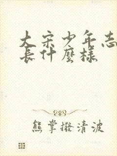 大宋少年志帝江长什么样