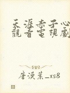 天涯赤子心免费观看电视剧全集