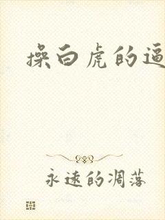 操白虎的逼封面