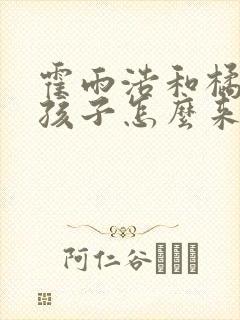 霍雨浩和橘子的孩子怎么来的