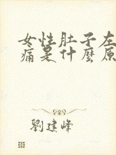 女性肚子左边疼痛是什么原因引起的