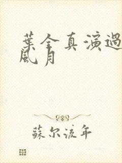 叶全真演过几部风月