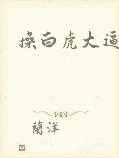 操白虎大逼封面