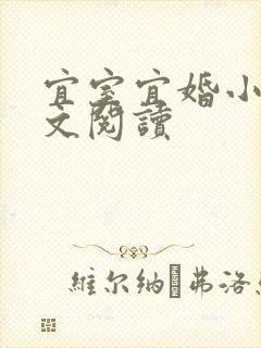 宜室宜婚小说全文阅读