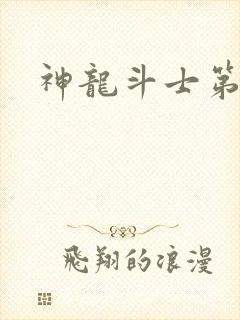 神龙斗士第三部封面