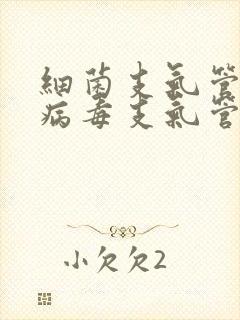 细菌支气管炎和病毒支气管炎的区别