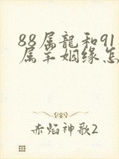 88属龙和91属羊姻缘怎么样封面