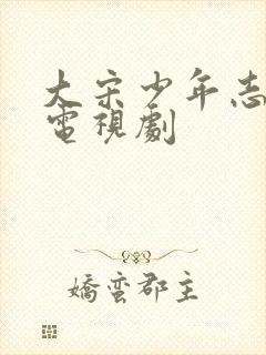 大宋少年志1 电视剧