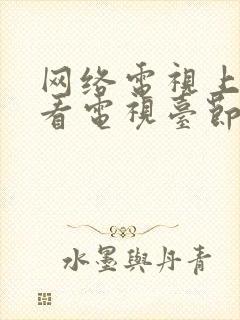 网络电视上怎么看电视台节目