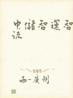 中储智运智慧物流