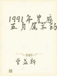1991年农历五月属羊的命运