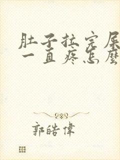 肚子拉完屎还是一直疼怎么回事封面