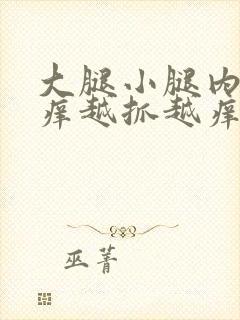 大腿小腿内侧痒痒越抓越痒有小红疙瘩