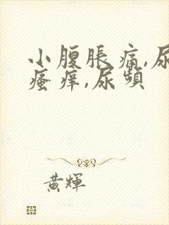 小腹胀痛,尿道瘙痒,尿频封面