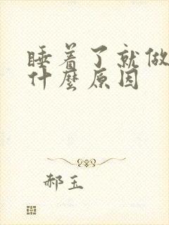 睡着了就做梦是什么原因