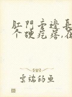 肛门旁边长了一个硬疙瘩,在肉里