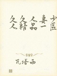 久久人妻少妇偷人精品一区二区