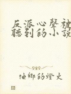 反派心声被女主听到的小说