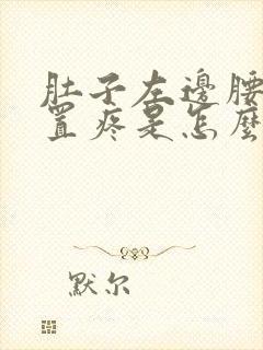 肚子左边腰的位置疼是怎么回事