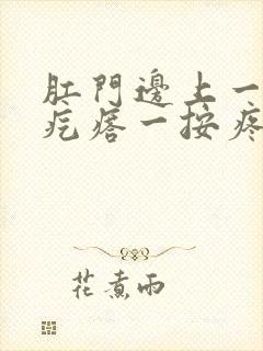 肛门边上一个硬疙瘩一按疼