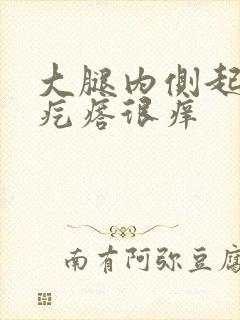 大腿内侧起小红疙瘩很痒