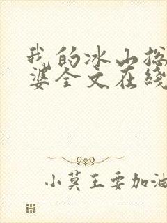 我的冰山总裁老婆全文在线阅读