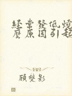 经常发低烧是什么原因引起的