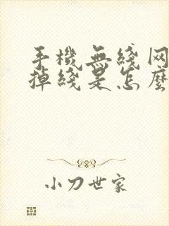 手机无线网总是掉线是怎么回事