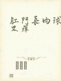 肛门长肉球又痛又痒封面