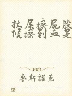 拉屎擦屁股的时候擦到血是怎么回事