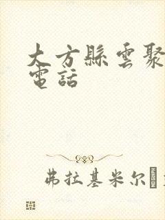 大方县云聚物流电话封面