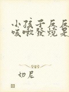 小孩子反反复复咳嗽发烧是什么原因封面