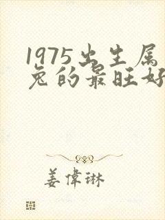 1975出生属兔的最旺好运财的网名