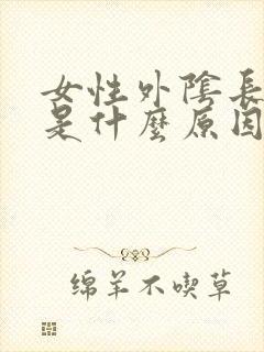 女性外阴长痘痘是什么原因引起的