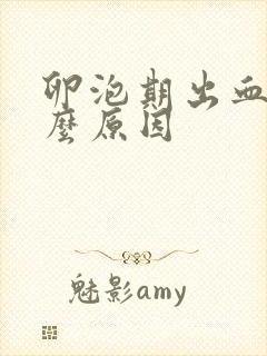 卵泡期出血是什么原因