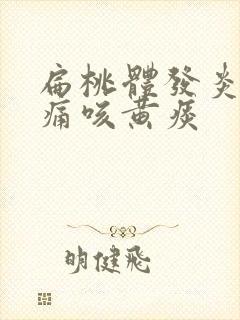 扁桃体发炎喉咙痛咳黄痰