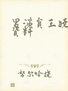 男演员王晓个人资料