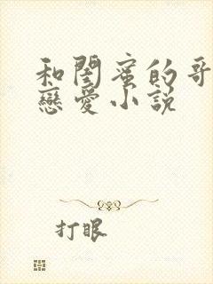 和闺蜜的哥哥谈恋爱小说