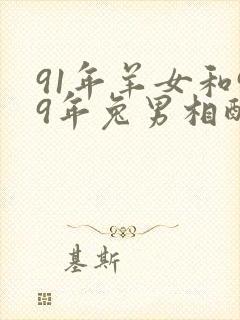 91年羊女和99年兔男相配吗封面