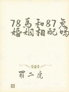 78马和87兔婚姻相配吗