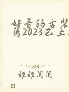 好看的古装剧推荐2023已上映
