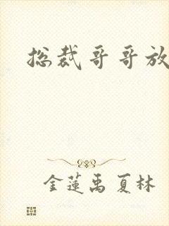 总裁哥哥放过我封面