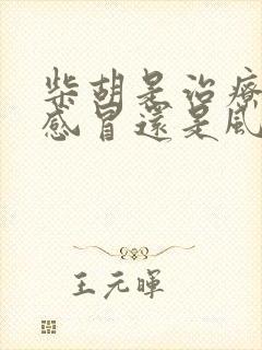 柴胡是治疗风寒感冒还是风热感冒